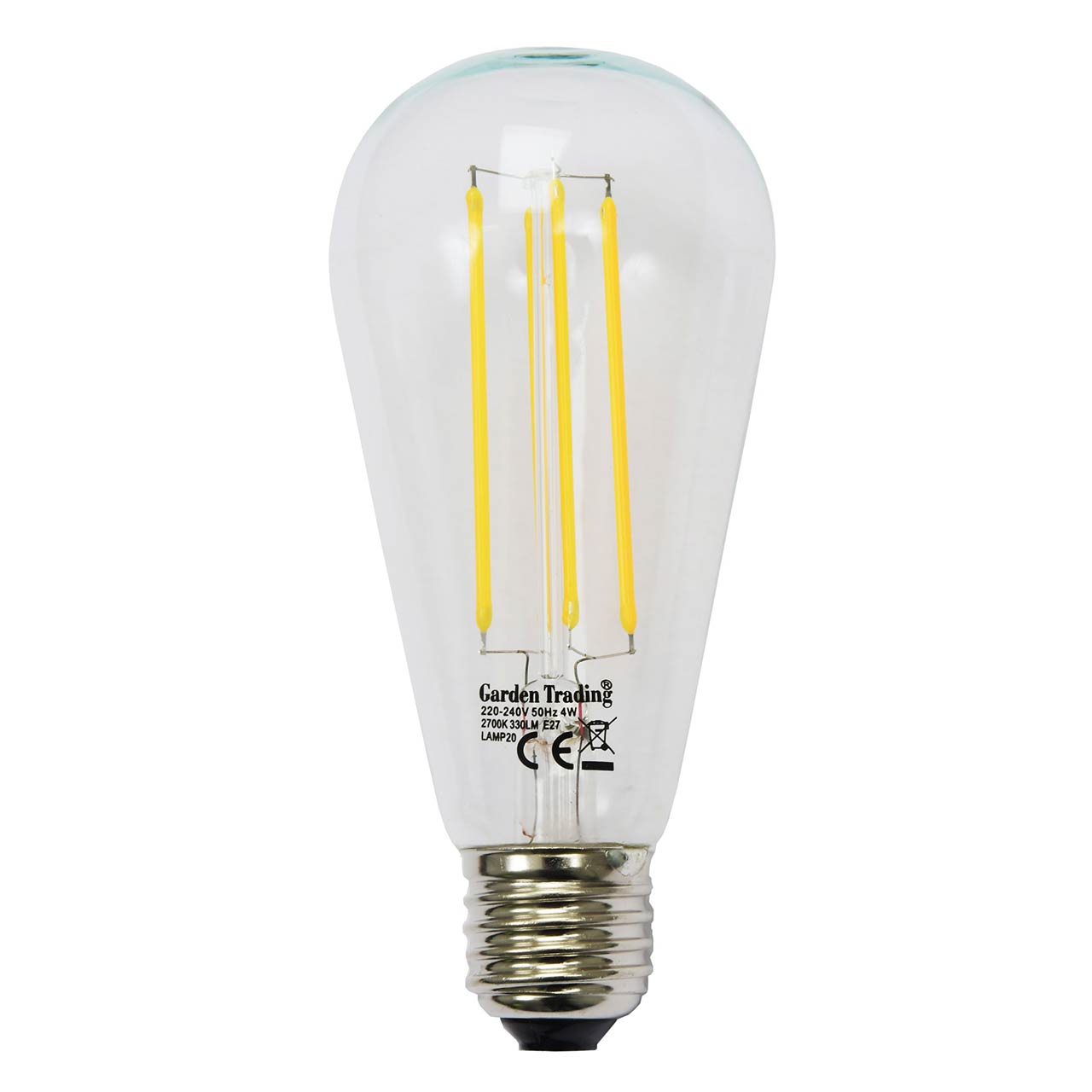 LED E27 Glühlampe 4W 2700K