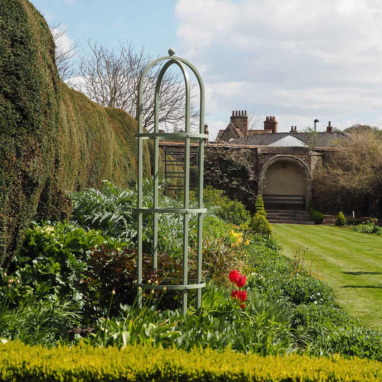 Obelisk Rankhilfe Garten