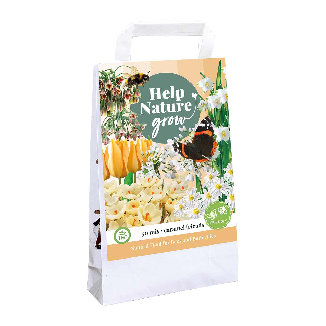 Zwiebelblumen Help Nature grow  - Caramel