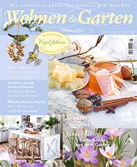 Titelseite des Magazins Wohnen & Garten