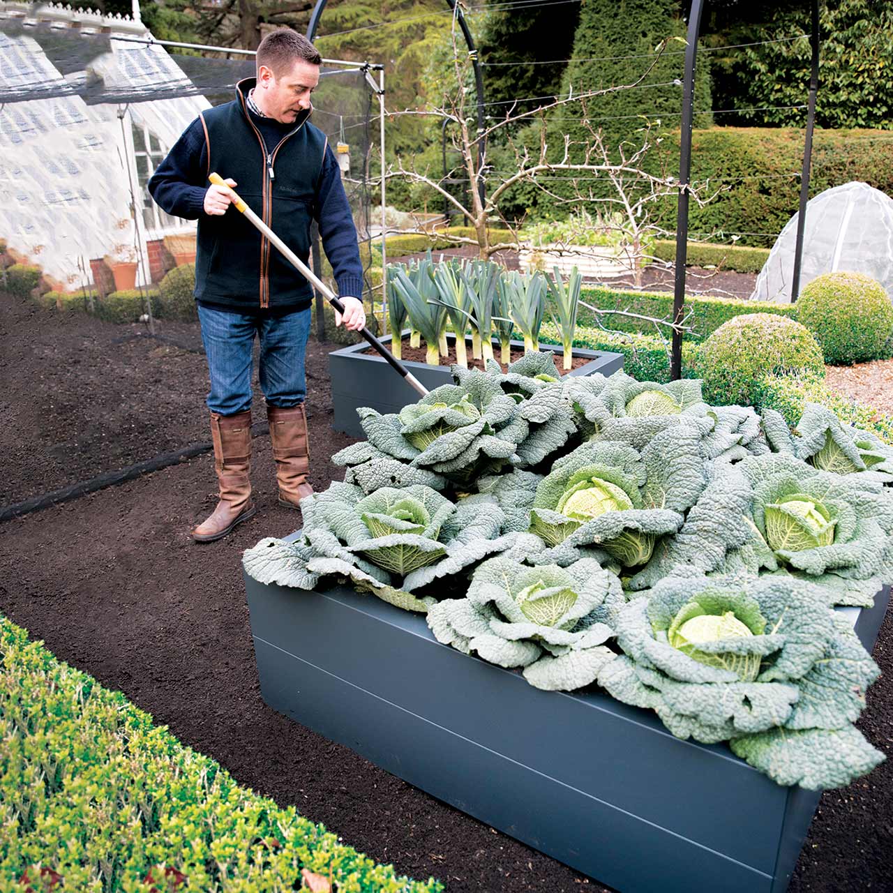 Hochbeet »Anthrazit«