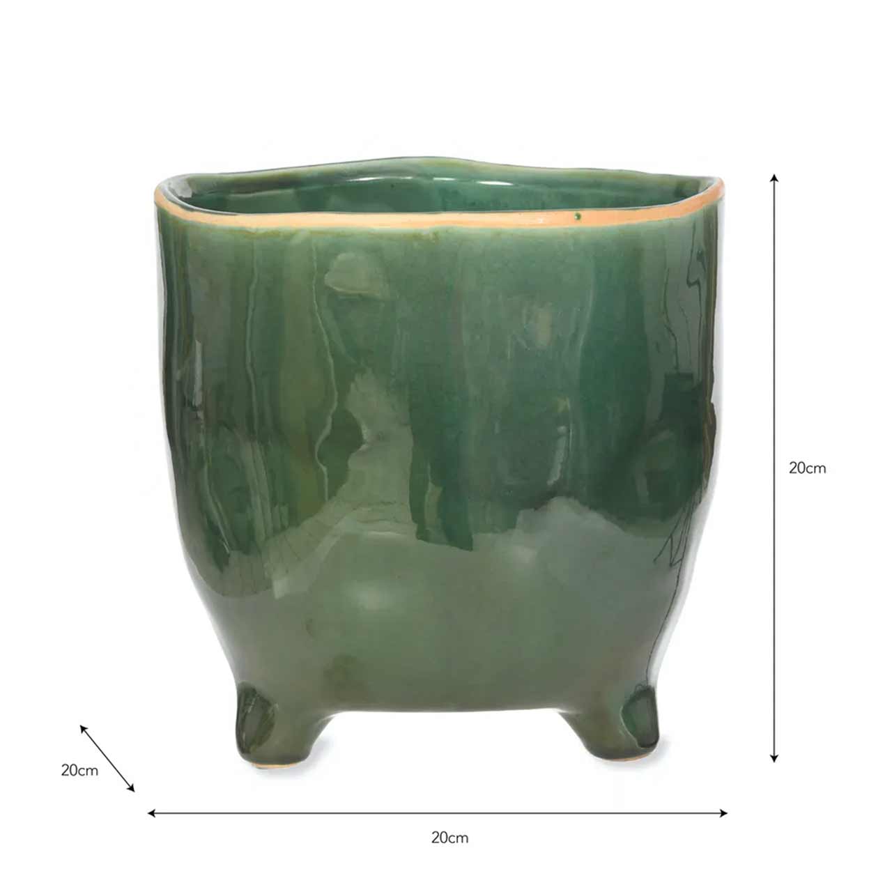 Übertopf Positano Pot Green