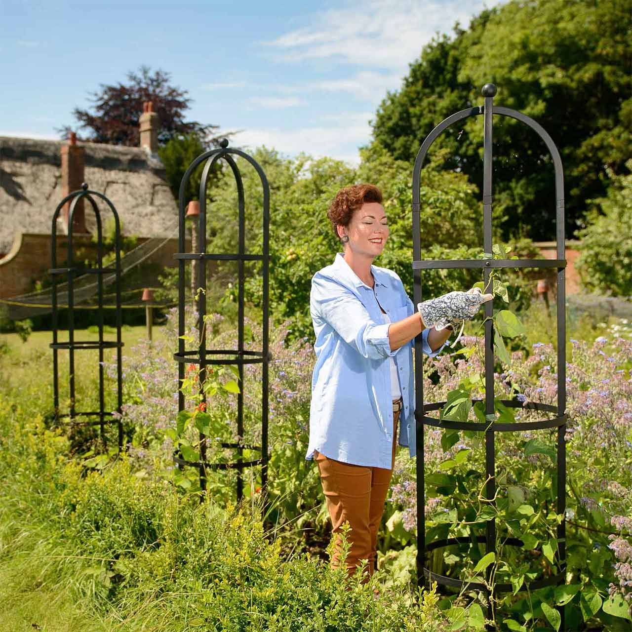 Rankhilfe Rosenobelisk
