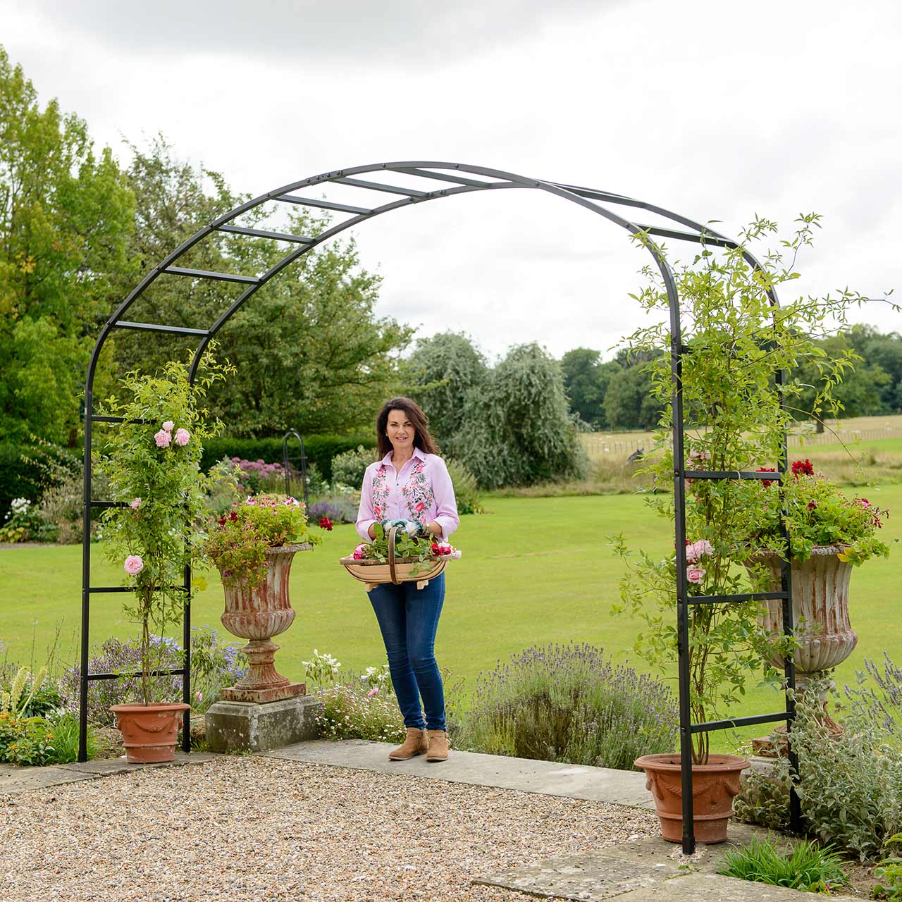 Rosenbogen »Ellipse« | (B)150 cm (Höhe 207 cm) | (T)60 cm
