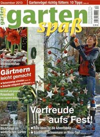Titelseite des Magazins gartenspaß