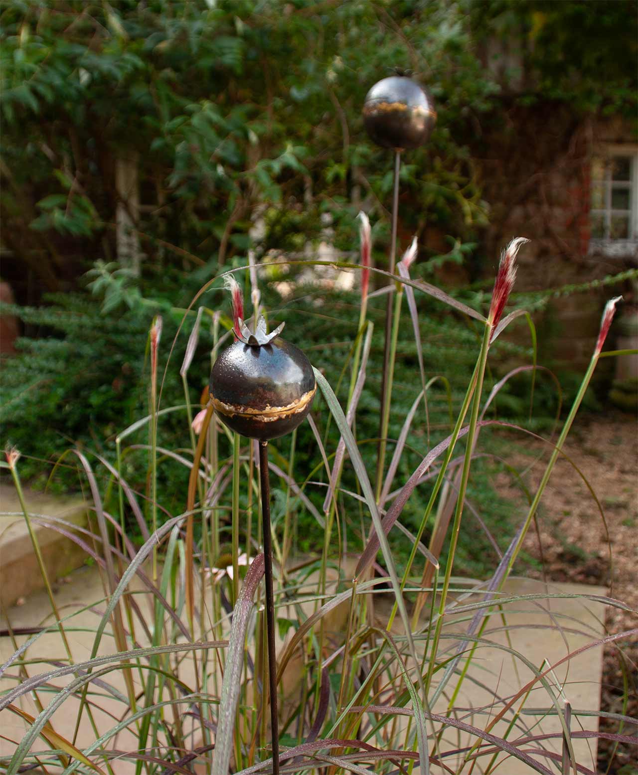 Mohnstecker aus Metall