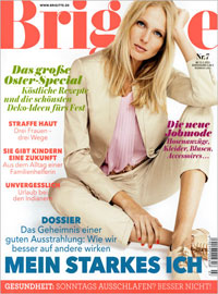 Titelseite des Magazins Brigitte