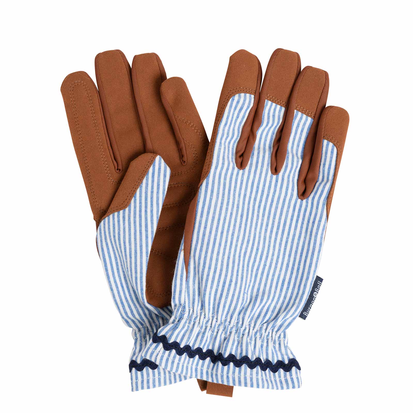 Gartenhandschuhe von Burgon & Ball Blau Gestreift