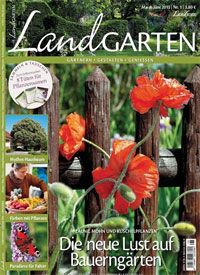 Titelseite des Magazins LandGarten