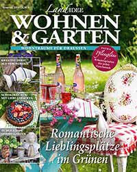 Titelseite des Magazins LandIDEE – WOHNEN & GARTEN