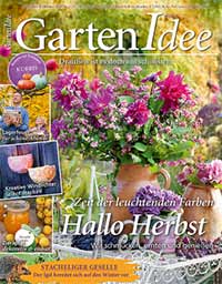 Titelseite des Magazins GartenIdee