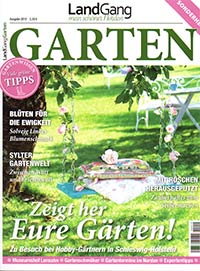 Titelseite des Magazins LandGang Garten
