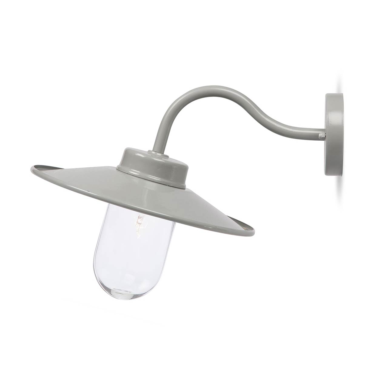 Außenwandleuchte »Swan Neck« Flint