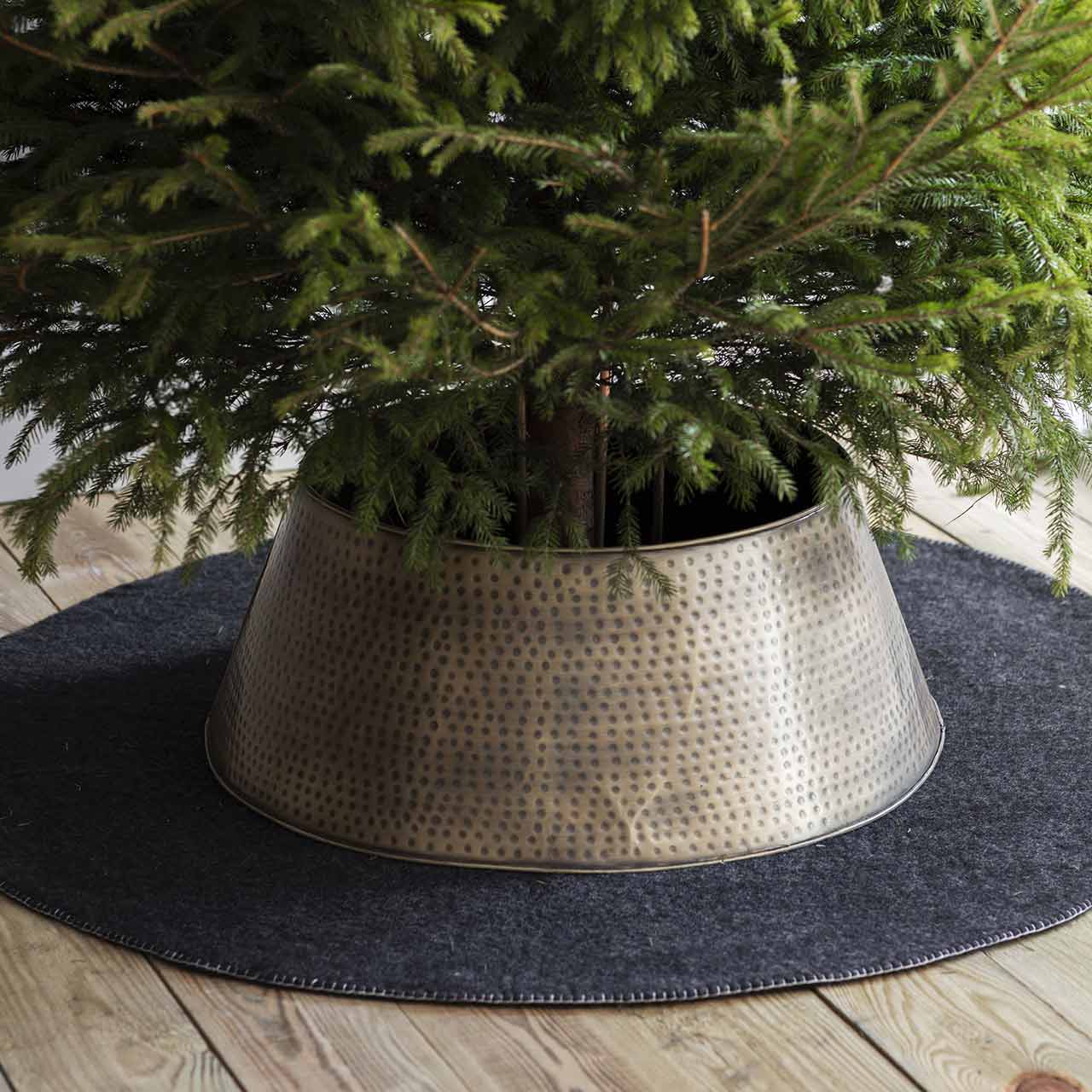 Christbaumständer-Verkleidung »Antique Brass«