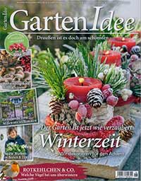 Titelseite des Magazins GartenIdee