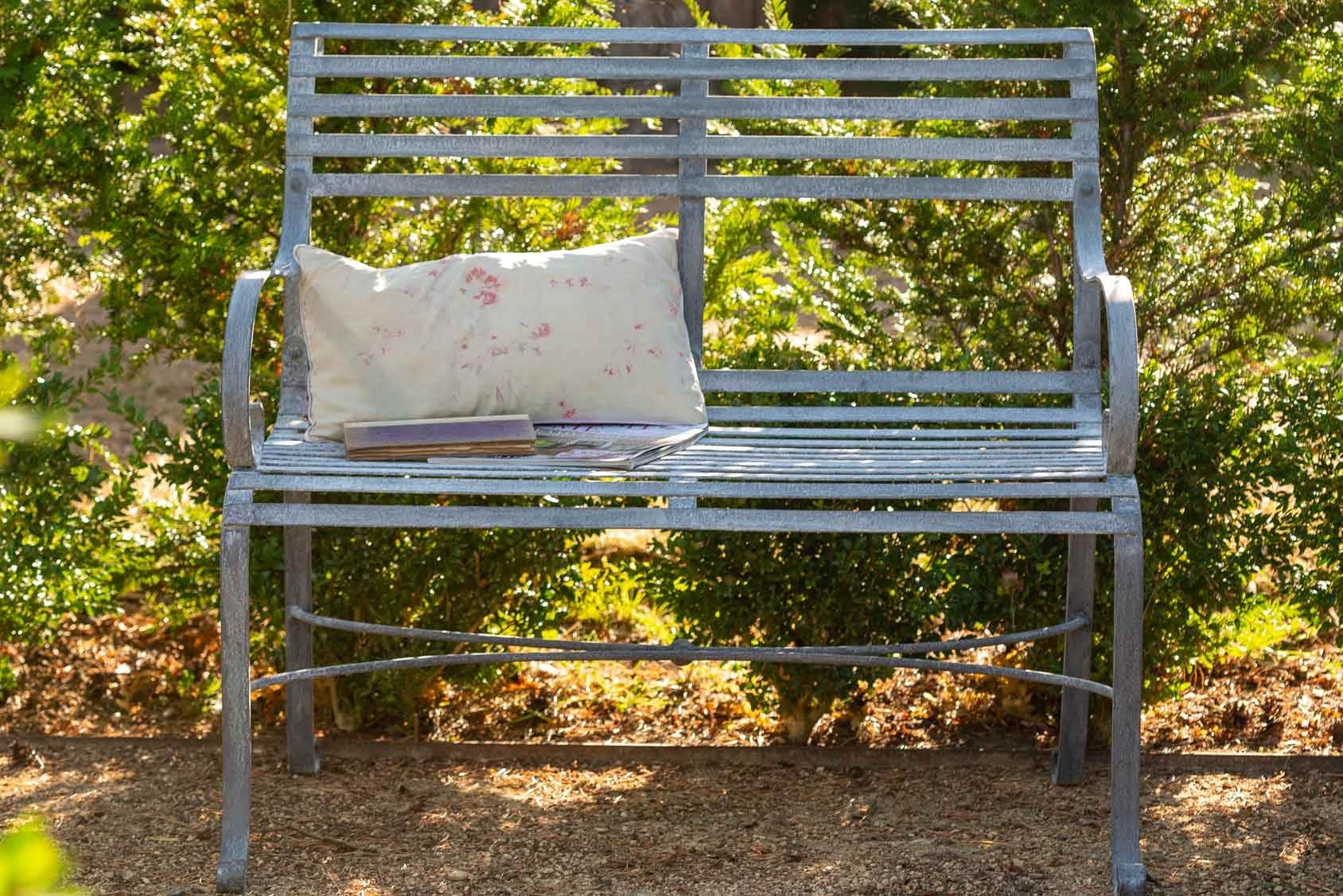 Gartenbank Metall 2 Sitzer