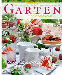 Titelseite des Magazins GartenTräume