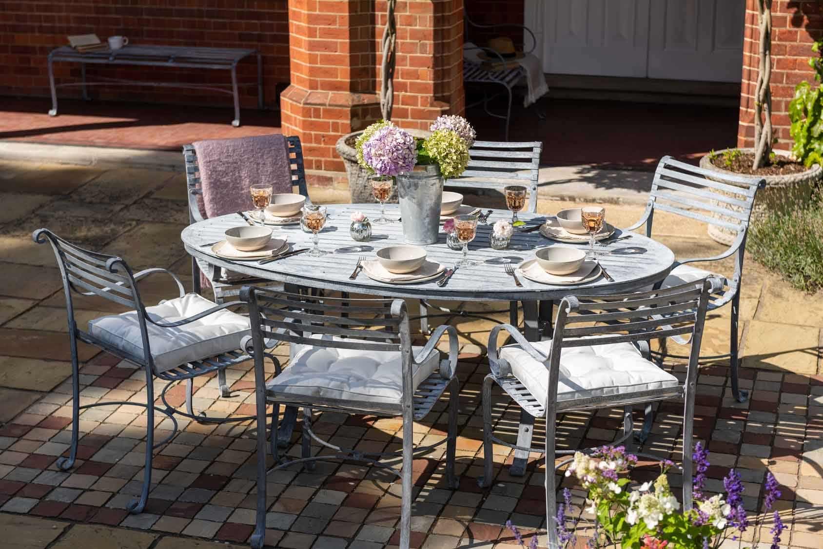 Gartenmöbel-Set »Southwold« mit ovalem Tisch 1,8 m