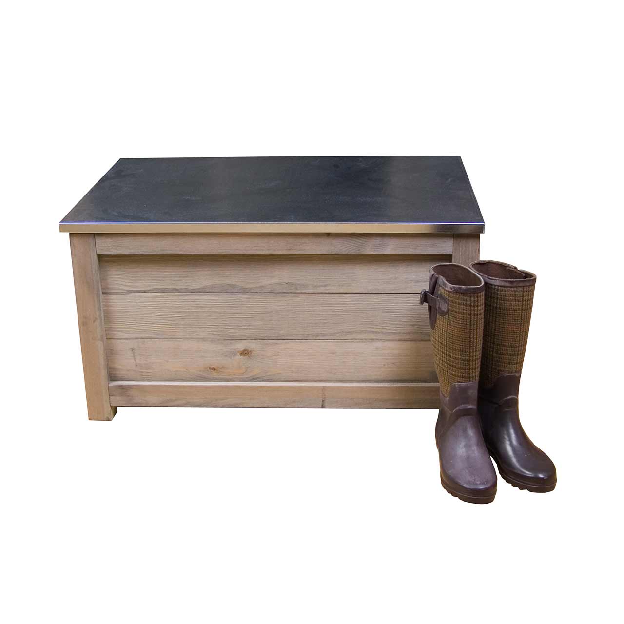 Lagerkiste aus Massivholz