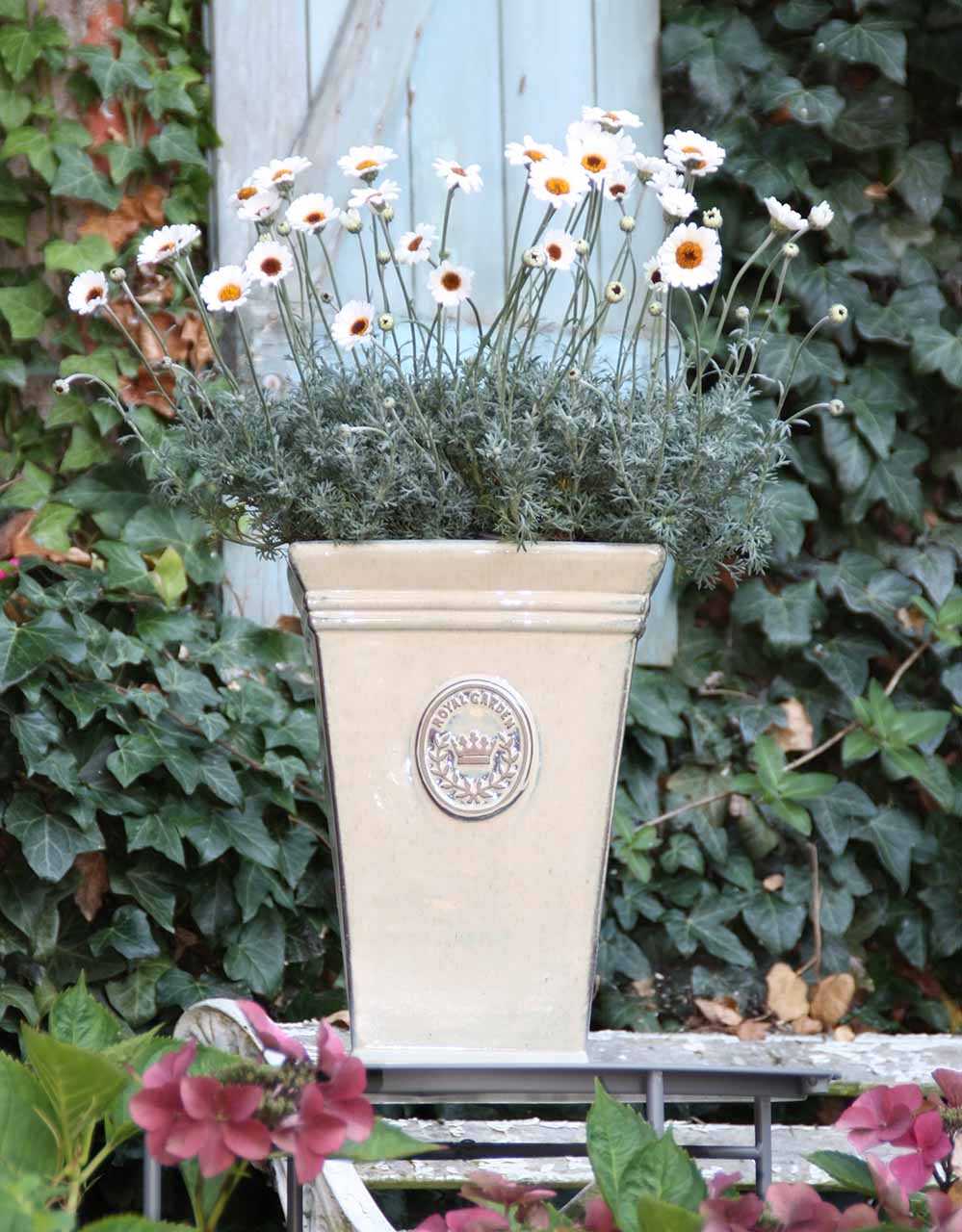 Pflanzvase »Royal Edwardian« | (L)23 cm x (B)23 cm x (H)33 cm