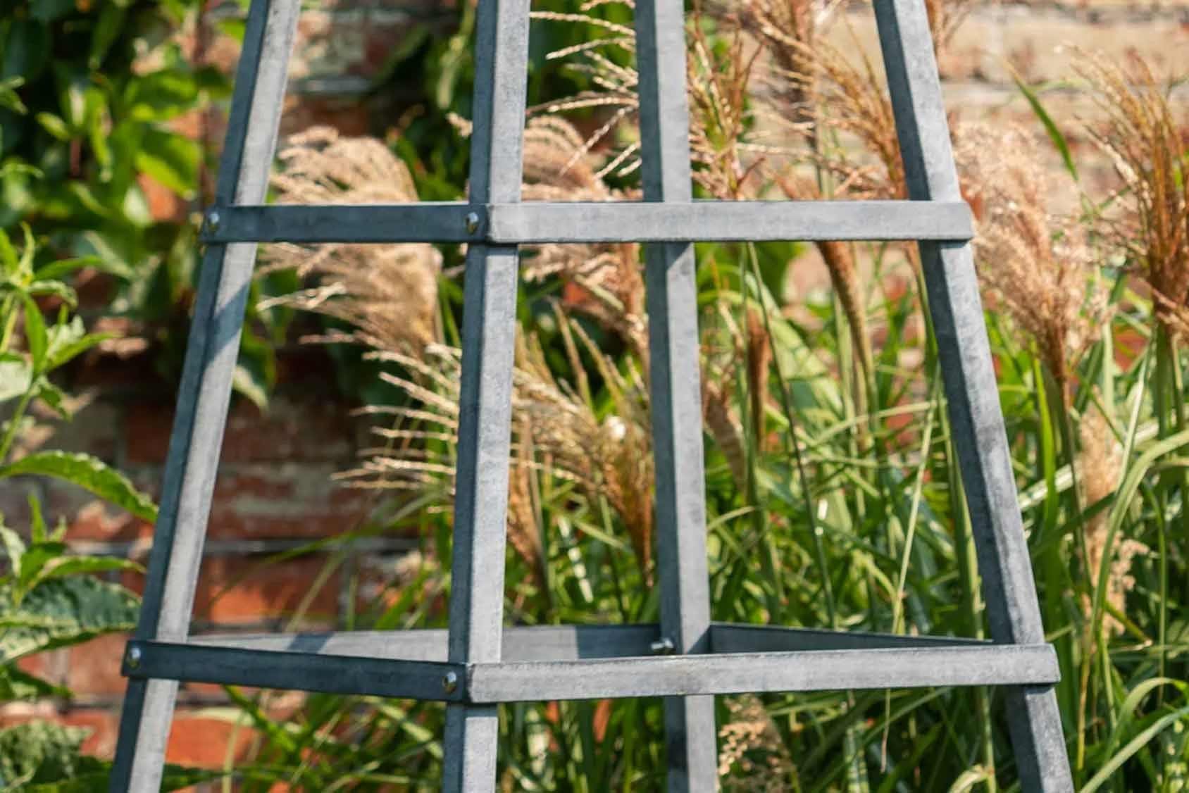 Rankpyramide Metall verzinkt