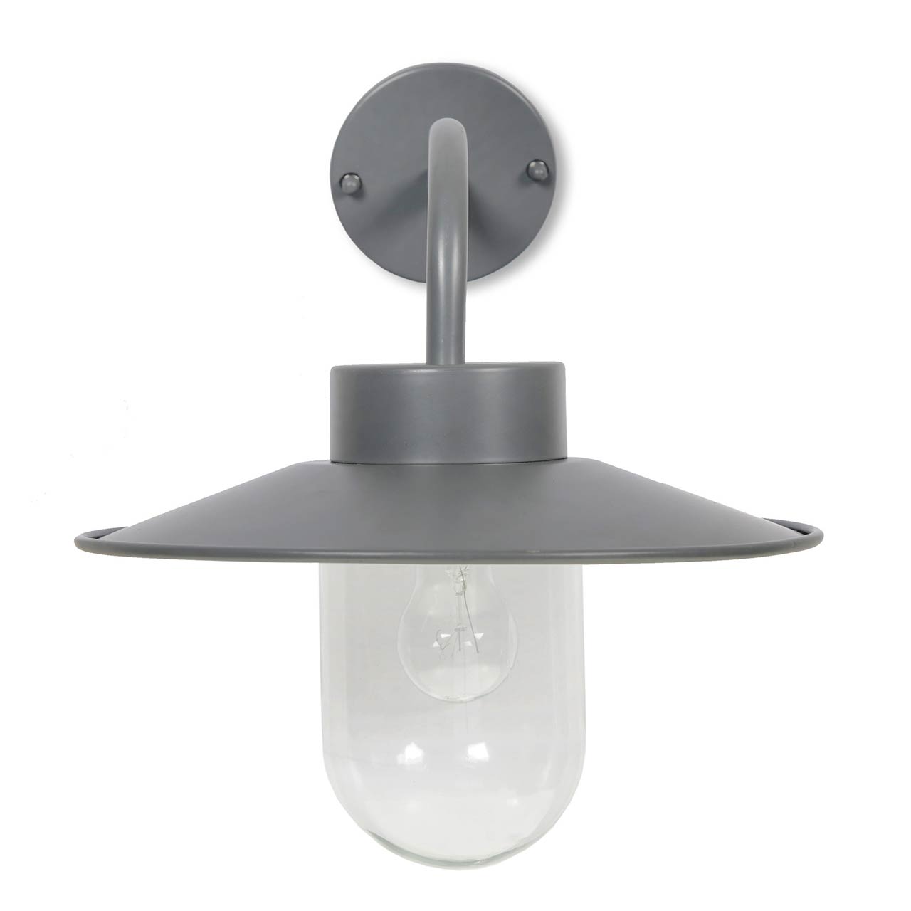 Außenwandleuchte »Swan Neck« Charcoal