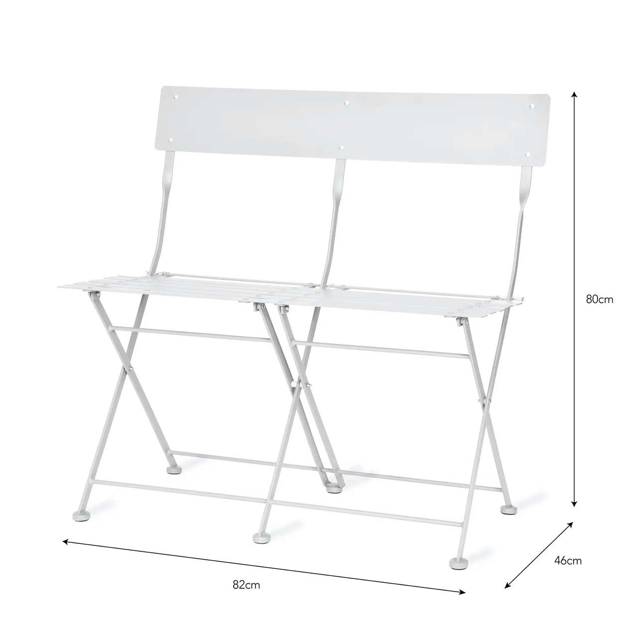 Gartenbank Metall klappbar