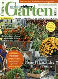 Titelseite des Magazins mein schöner Garten