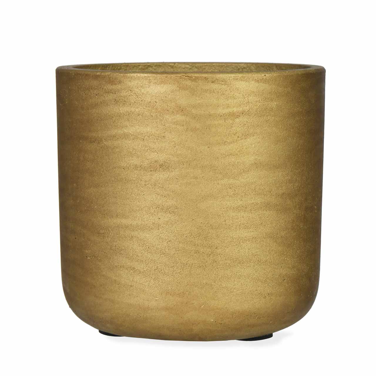 Blumenübertopf Gold