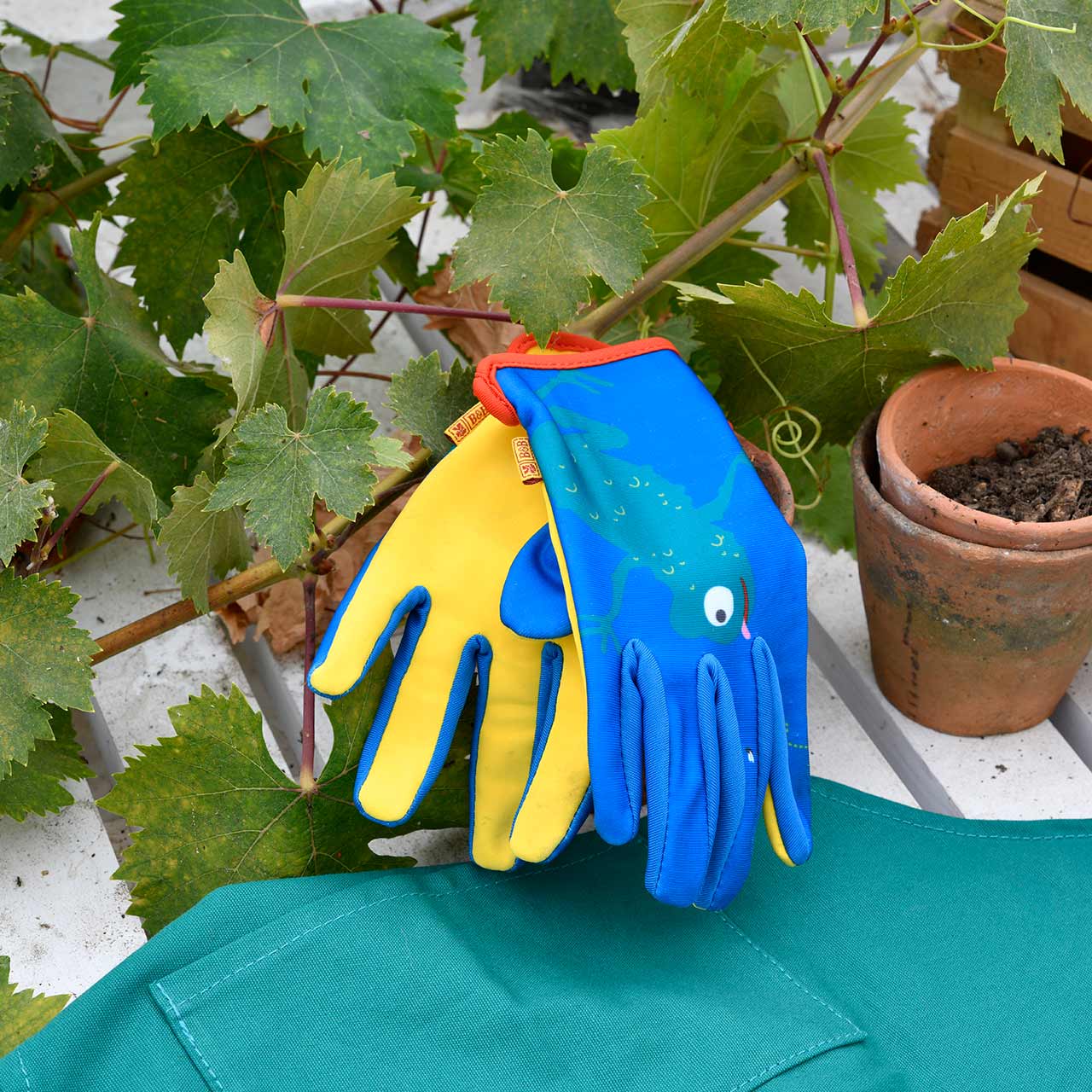 Gartenhandschuhe für Kinder Frosch
