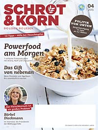 Titelseite des Magazins SCHROT & KORN
