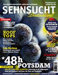 Titelseite des Magazins SEHNSUCHT Deutschland