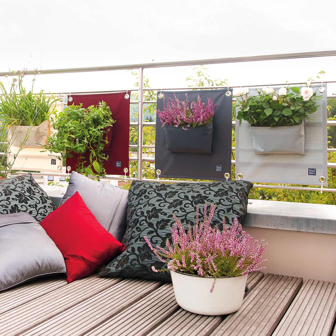 Pflanztaschen Balkon