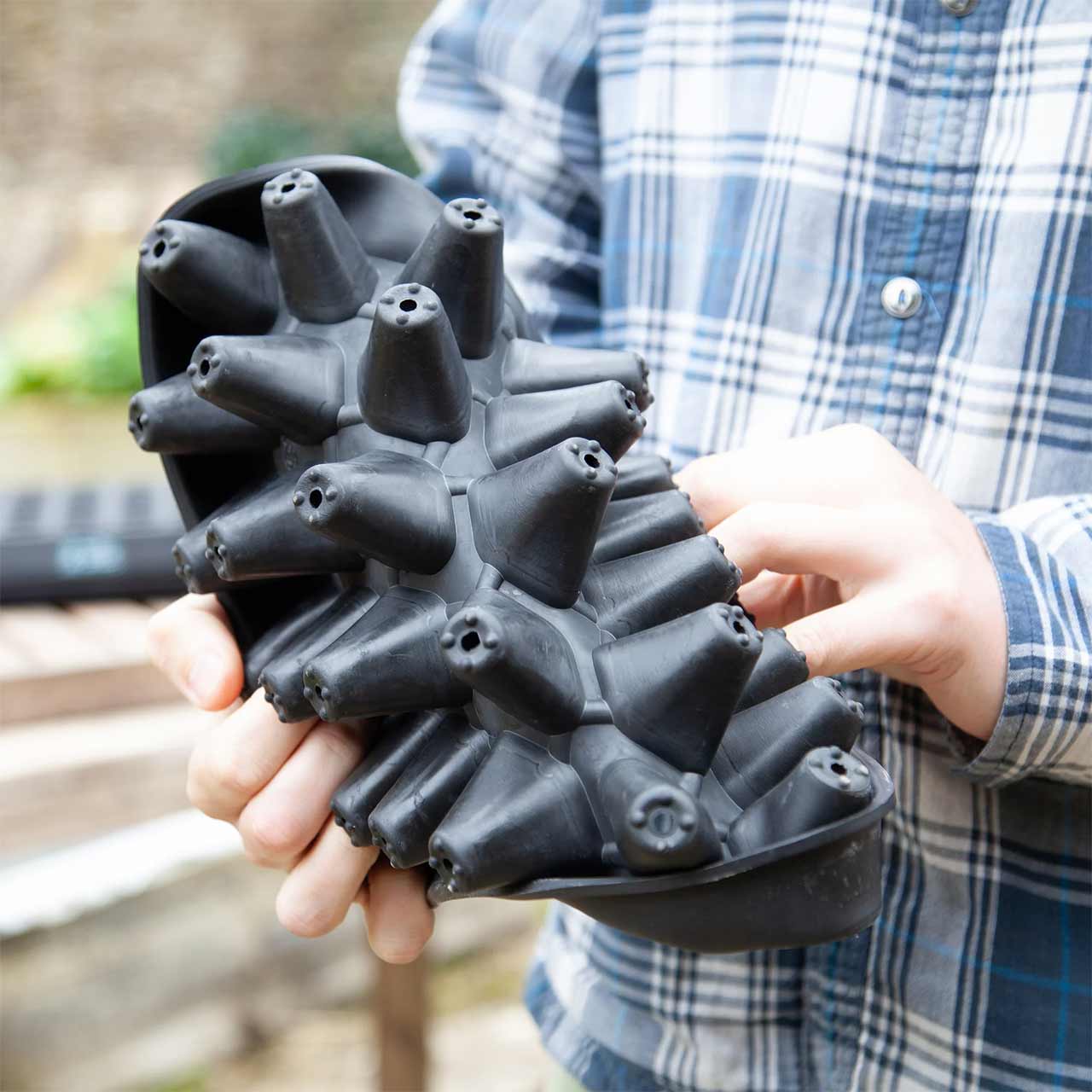 Aussaatschale aus Naturkautschuk