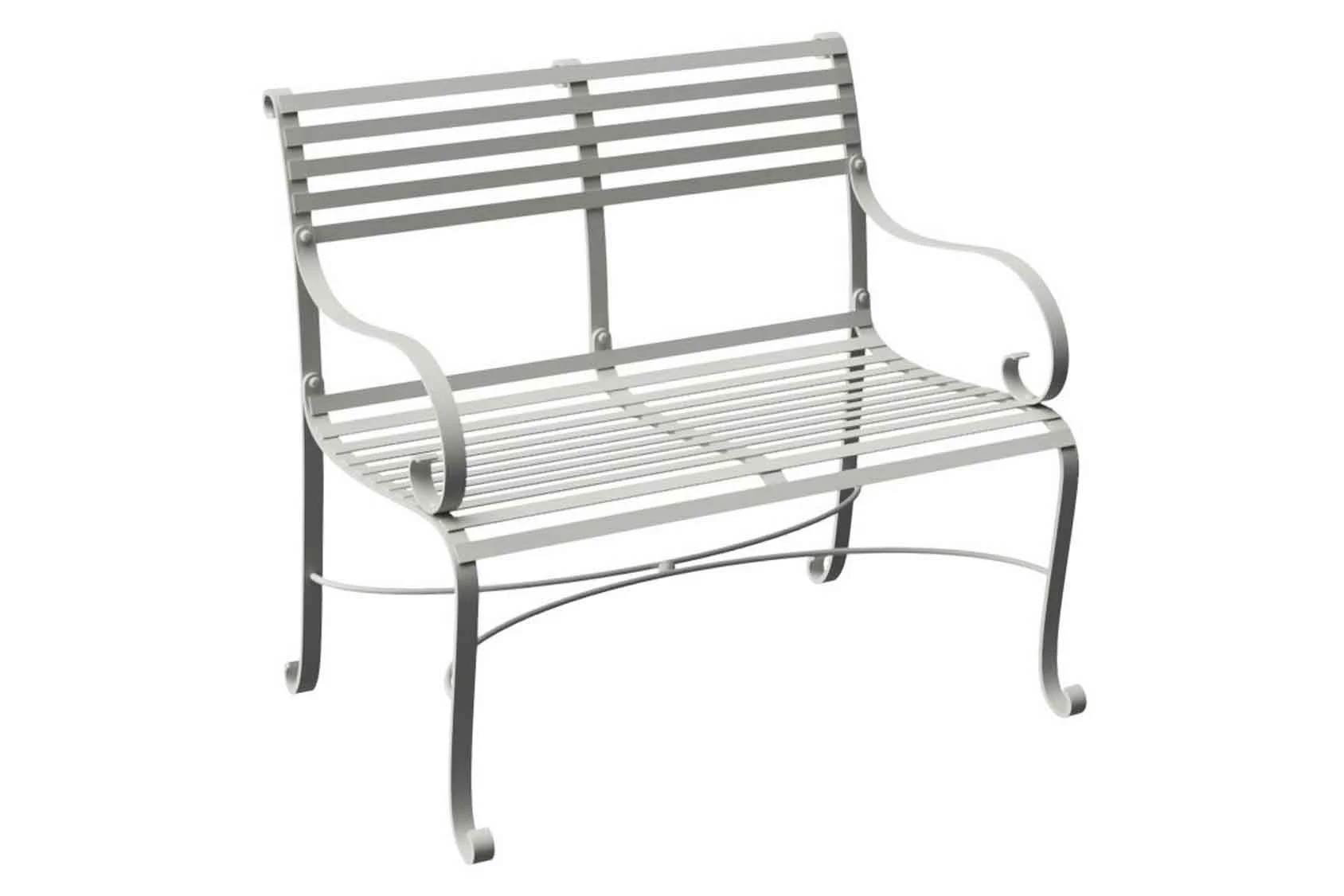 Gartenbank Metall 2 Sitzer