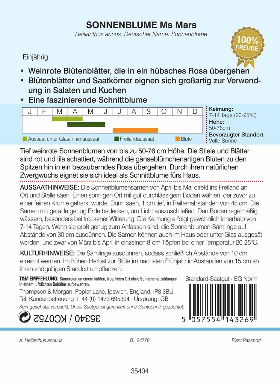 Sonnenblume Ms Mars