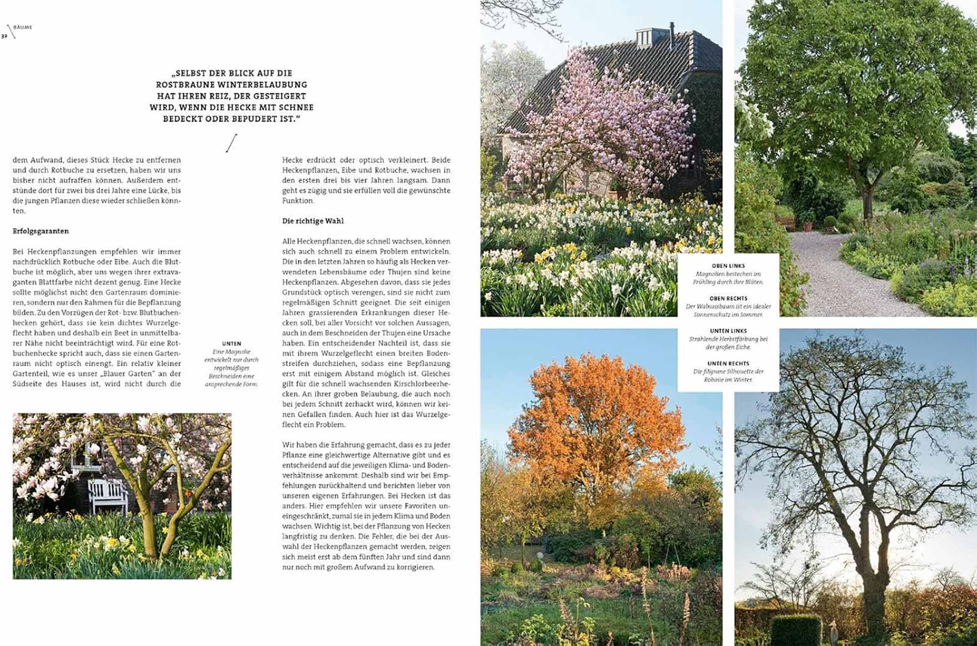 Ein Garten ist niemals fertig