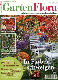 Titelseite des Magazins GartenFlora