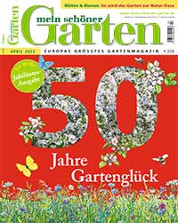Titelseite des Magazins Mein schöner Garten