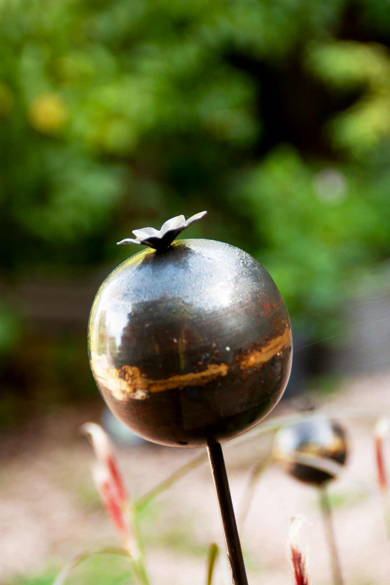 Mohnstecker aus Metall