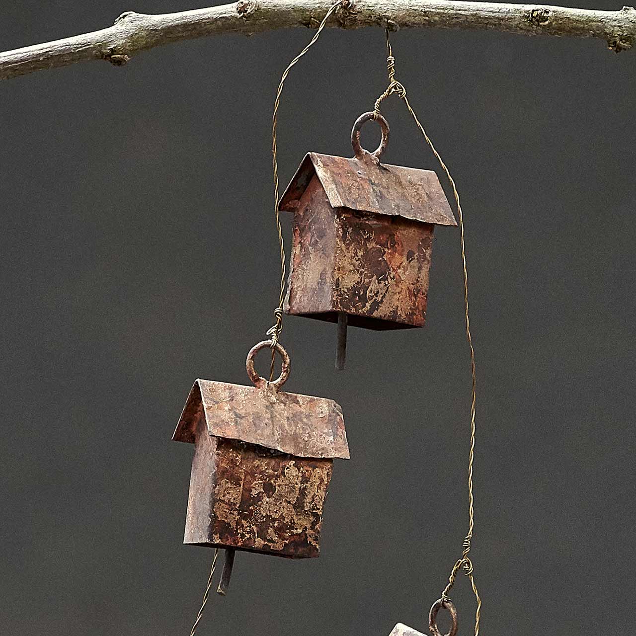 Weihnachtsgirlande aus Metall