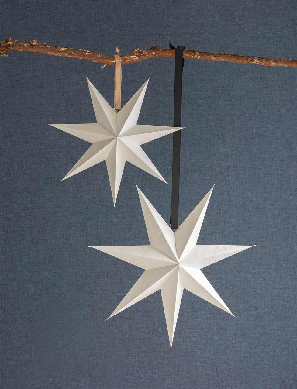 Papiersterne Weihnachten