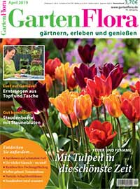 Titelseite des Magazins GartenFlora