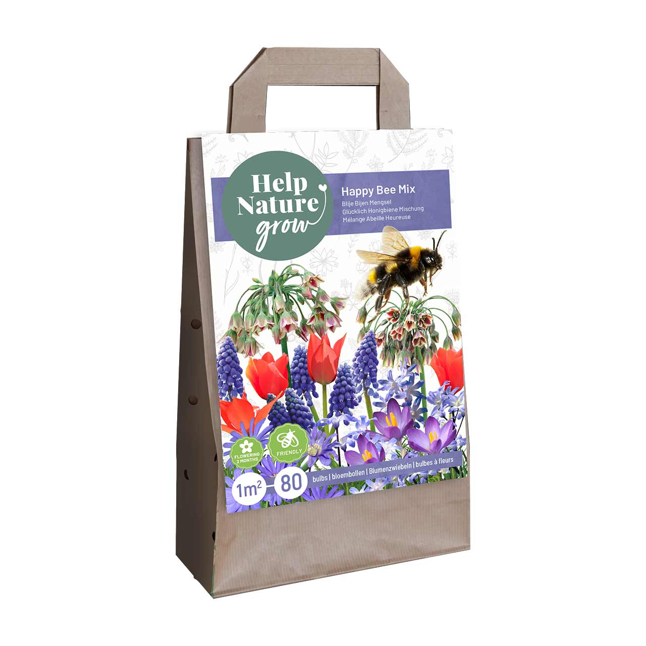 Zwiebelblumen Mix für Bienen