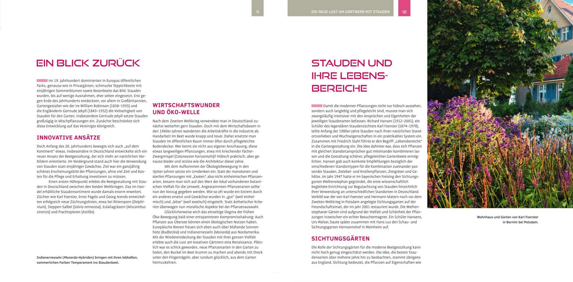 New German Style für den Hausgarten