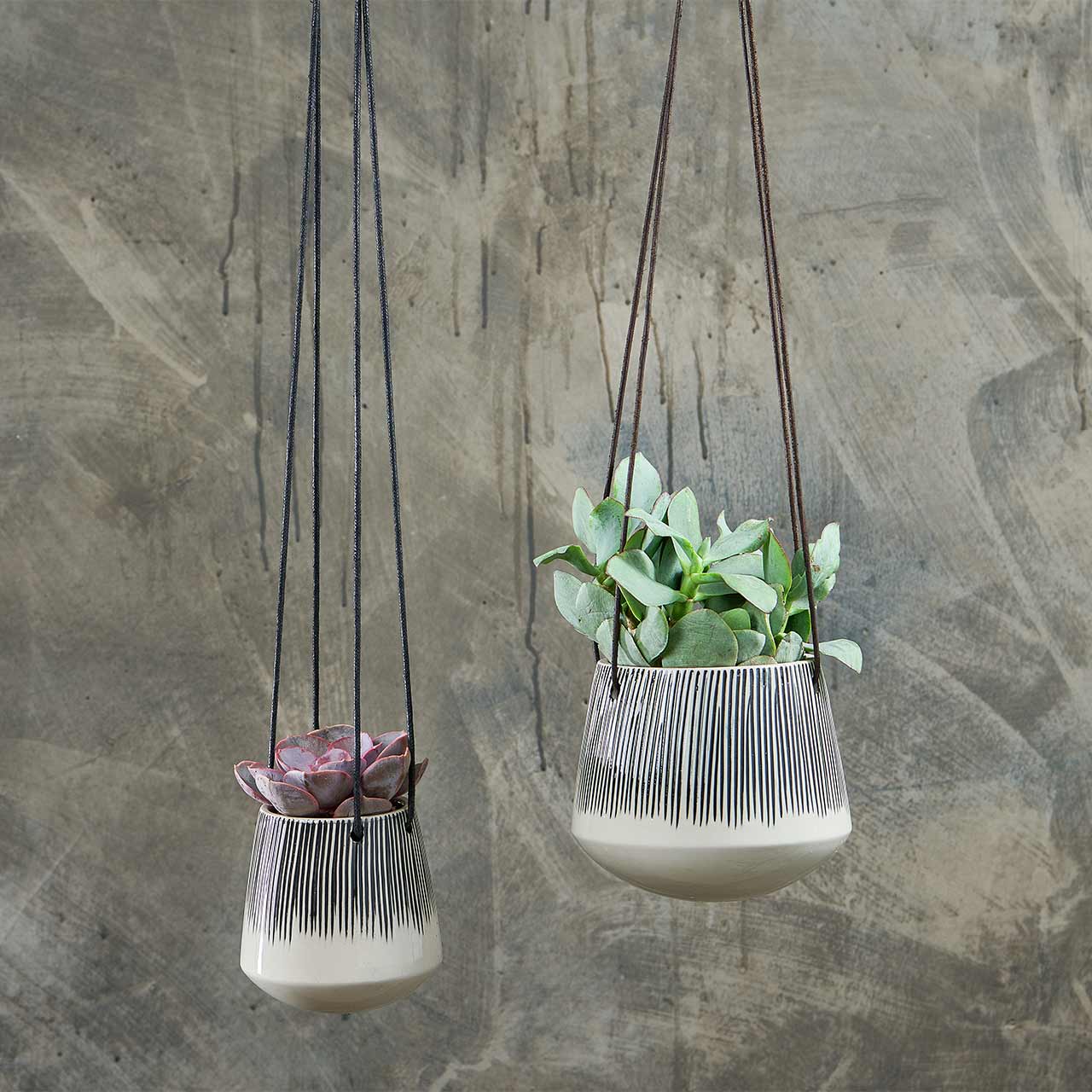 Hängetopf »Stripe« | (H)12 cm | Ø14 cm