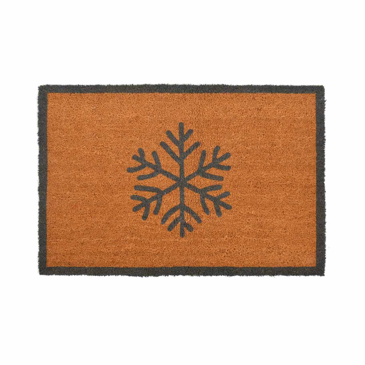 Fußmatte Motiv Schneeflocke