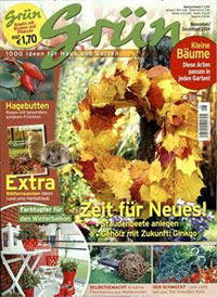 Titelseite des Magazins Grün