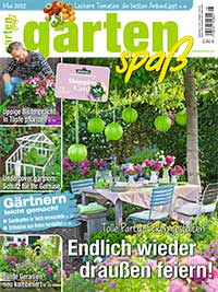 Titelseite des Magazins Gartenspaß