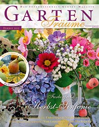 Titelseite des Magazins GartenTräume